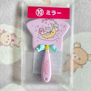 NEW Sanrio Japan little twin stars star shaped mirror kawaii cosmetics makeup